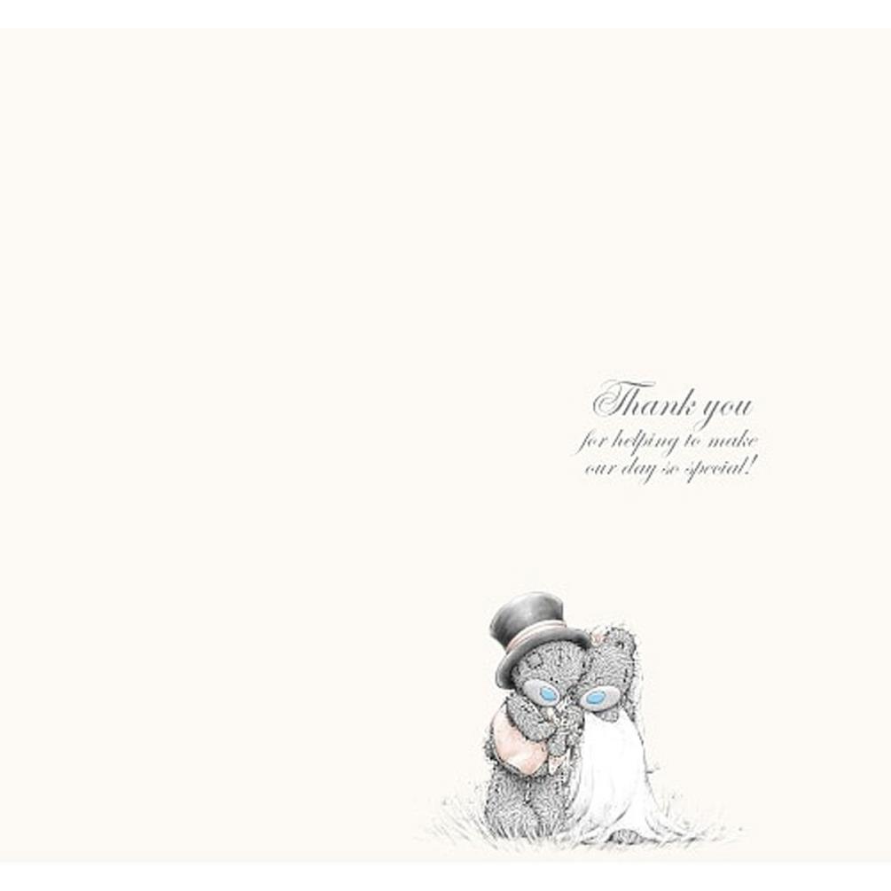 Special Bridesmaid Me to You Wedding Card Extra Image 1